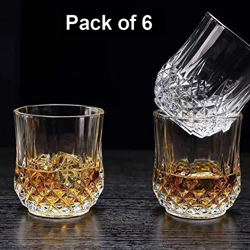 Stylish transparent glasses set Stylish transparent glasses set